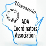 Logo for Wisconsin ADA Coordinators Association.